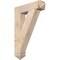 Ekena Millwork Traditional Arts & Crafts Smooth Bracket, Douglas Fir, 5 1/2"W x 26"D x 38"H BKT06X26X38TRA03SDF - alternate 1